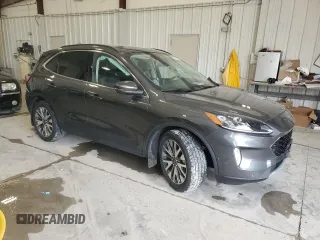 2020 Ford Escape Titanium Hybrid with VIN 1FMCU9DZ7LUA95938, listed as a Copart auction lot 58720595 with 49,963 mi miles and Salvage title. Bid and sale history available at DreamBid. Image 4.