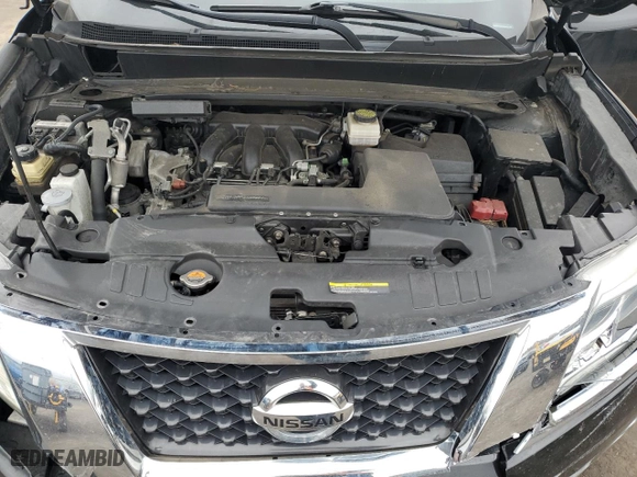 2015 Nissan Pathfinder Platinum with VIN 5N1AR2MM7FC633939, listed as a Copart auction lot 47732415 with 136,536 mi miles and Salvage Title. Bid and sale history available at carsss.com. Image 14.