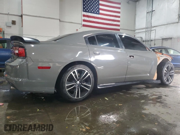 2014 Dodge Charger SRT8 Super Bee with VIN 2C3CDXGJ6EH213972, listed as a Copart auction lot 83898224 with 49,535 mi miles and Salvage Title. Bid and sale history available at carsss.com. Image 3.