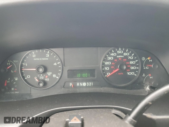 2007 Ford F-250 XL with VIN 1FTSX21P47EA34810, listed as a Copart auction lot 44770375 with 181,801 mi miles and Salvage Title. Bid and sale history available at DreamBid. Image 9.