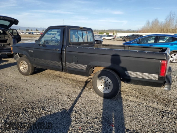 1991 Ford Ranger with VIN 1FTCR10U3MPA31445, listed as a Copart auction lot 47063325 with 275,657 mi miles and Salvage Title. Bid and sale history available at carsss.com. Image 2.