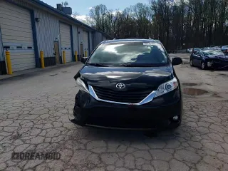 2012 Toyota Sienna XLE with VIN 5TDDK3DC9CS047319, listed as a Copart auction lot 53173405 with 198,654 mi miles and Salvage Title. Bid and sale history available at carsss.com. Image 14.