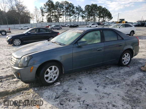 2005 Cadillac CTS with VIN 1G6DM56T950237262, listed as a Copart auction lot 43493894 with 0 mi miles and Non Repairable. Bid and sale history available at carsss.com. Image 1.