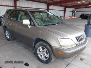 2001 Lexus RX 300 with VIN JTJGF10U510095661, listed as a IAAI auction lot 41733958 with 254,700 mi miles. Bid and sale history available at carsss.com. Image 1.