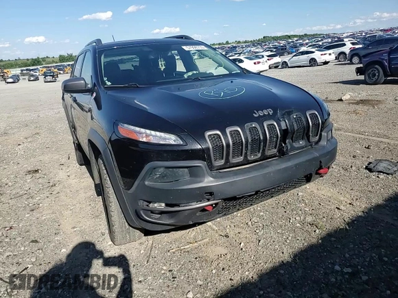 2014 Jeep Cherokee Trailhawk с VIN 1C4PJMBS4EW111401, выставлен на аукционе Copart как лот 57998735 с пробегом Не указан миль и Списание • Salvage title. История ставок и продаж доступна на DreamBid. Изображение 14.
