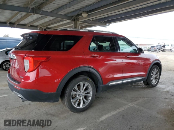 2024 Ford Explorer Limited with VIN 1FMSK8FH9RGA24893, listed as a Copart auction lot 47862475 with 30,596 mi miles and Salvage Title. Bid and sale history available at carsss.com. Image 3.