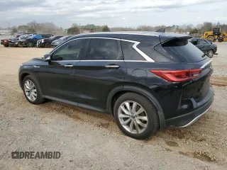 2019 Infiniti QX50 LUXE with VIN 3PCAJ5M12KF112272, listed as a Copart auction lot 49774145 with 83,994 mi miles and Salvage Title. Bid and sale history available at carsss.com. Image 2.