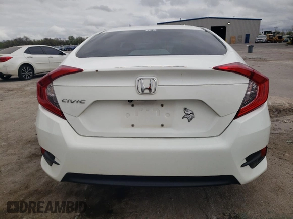 2017 Honda Civic Sedan LX with VIN 19XFC2F52HE079397, listed as a Copart auction lot 50984255 with 98,392 mi miles and Salvage Title. Bid and sale history available at carsss.com. Image 6.