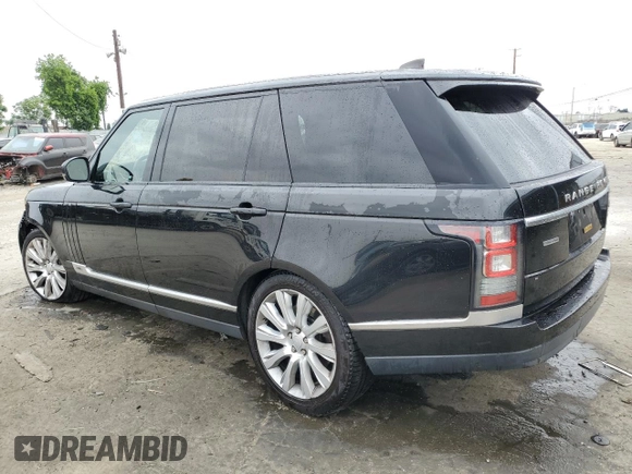 2017 Land Rover Range Rover с VIN SALGS5FE1HA362815, выставлен на аукционе Copart как лот 61987445 с пробегом 138 249 миль миль и Списание • Salvage title. История ставок и продаж доступна на DreamBid. Изображение 2.