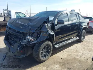 2021 Chevrolet Colorado 4WD ZR2 with VIN 1GCGTEEN3M1104456, listed as a IAAI auction lot 40968468 with 61,530 mi miles. Bid and sale history available at carsss.com. Image 17.