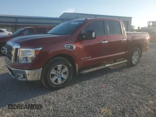 2017 Nissan Titan SV z VIN 1N6AA1E67HN557309, wystawiony jako Copart lot #53748735 z przebiegiem 112 197 mil mil oraz Szkoda całkowita • Salvage title. Historia ofert i sprzedaży dostępna na DreamBid. Obrazek 1.