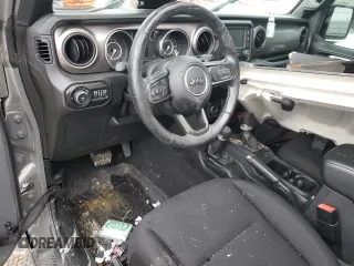 2020 Jeep Wrangler Willys with VIN 1C4GJXAG6LW273669, listed as a Copart auction lot 81670144 with 64,934 mi miles and Salvage title. Bid and sale history available at DreamBid. Image 8.