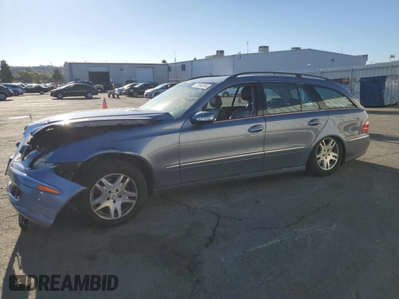 2004 Mercedes-Benz E 320 with VIN WDBUH65J84A384087, listed as a Copart auction lot 79198764 with 206,500 mi miles and Salvage Title. Bid and sale history available at DreamBid. Image 1.