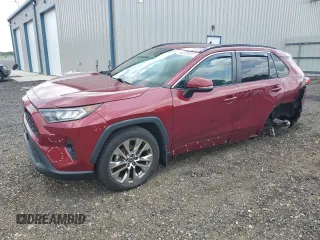 2021 Toyota RAV4 XLE Premium with VIN 2T3A1RFV2MW184609, listed as a Copart auction lot 60129555 with 69,502 mi miles and Salvage title. Bid and sale history available at DreamBid. Image 1.