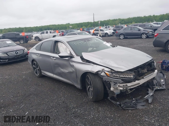 2019 Honda Accord Touring z VIN 1HGCV2F96KA009445, wystawiony jako IAAI lot #42181051 z przebiegiem Nie podano mil oraz . Historia ofert i sprzedaży dostępna na DreamBid. Obrazek 1.
