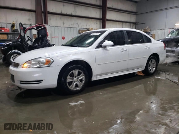 2014 Chevrolet Impala LS with VIN 2G1WA5E36E1168057, listed as a Copart auction lot 86529194 with 177,960 mi miles and Salvage Title. Bid and sale history available at DreamBid. Image 1.