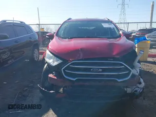 2019 Ford EcoSport SE with VIN MAJ3S2GE4KC262633, listed as a IAAI auction lot 41724149 with 72,495 mi miles and . Bid and sale history available at carsss.com. Image 12.