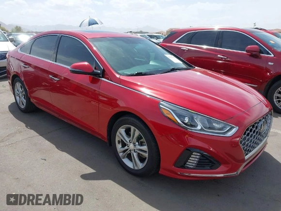 2018 Hyundai Sonata SEL with VIN 5NPE34AF4JH609393, listed as a IAAI auction lot 41915342 with 87,467 mi miles and . Bid and sale history available at DreamBid. Image 1.