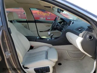 2015 BMW 6 Series 640i with VIN WBA6A0C54FD318961, listed as a Copart auction lot 59822782 with 144,077 mi miles. Bid and sale history available at carsss.com. Image 5.