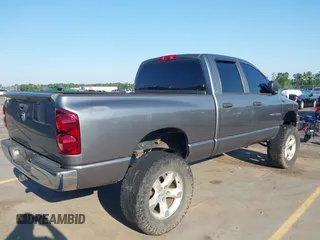 2007 Dodge 1500 SLT with VIN 1D7HU18237J580681, listed as a IAAI auction lot 42054665 with 264,010 mi miles. Bid and sale history available at carsss.com. Image 4.