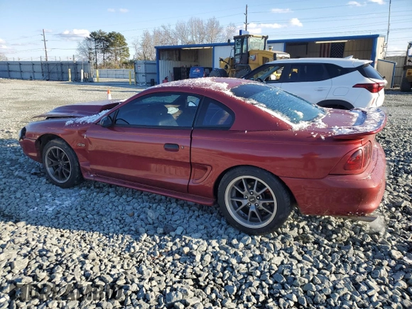1996 Ford Mustang GT z VIN 1FALP42X0TF168223, wystawiony jako Copart lot #46351085 z przebiegiem 121 657 mil mil oraz Szkoda całkowita • Salvage title. Historia ofert i sprzedaży dostępna na DreamBid. Obrazek 2.