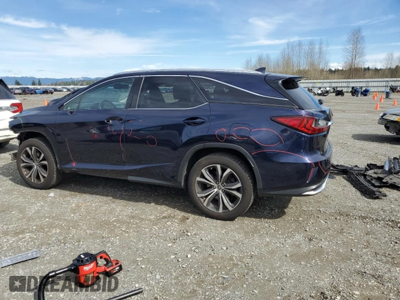 2018 Lexus RX with VIN JTJDZKCA5J2003907, listed as a Copart auction lot 50665245 with 89,602 mi miles and Salvage Title. Bid and sale history available at carsss.com. Image 2.