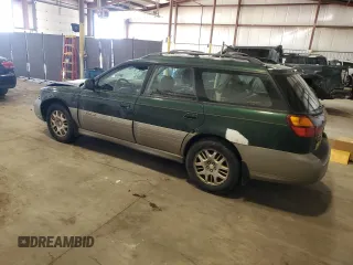 2002 Subaru Legacy Outback L.L. Bean with VIN 4S3BH806X27632535, listed as a Copart auction lot 85776294 with 298,022 mi miles and Salvage title. Bid and sale history available at DreamBid. Image 2.