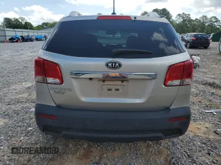 2013 Kia Sorento LX with VIN 5XYKT3A61DG363542, listed as a Copart auction lot 55177685 with 205,613 mi miles and Clean Title. Bid and sale history available at carsss.com. Image 6.