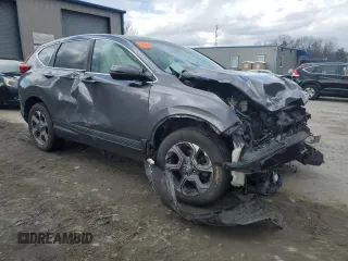 2018 Honda CR-V EX with VIN 7FARW2H57JE105434, listed as a Copart auction lot 52340845 with Not Provided miles and Salvage Title. Bid and sale history available at DreamBid. Image 4.