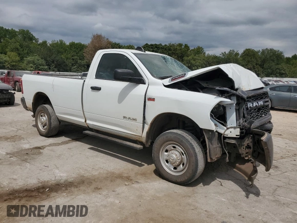 2022 Ram 2500 Tradesman with VIN 3C6MR5AJ2NG402981, listed as a Copart auction lot 69225254 with 31,321 mi miles and Salvage Title. Bid and sale history available at carsss.com. Image 4.