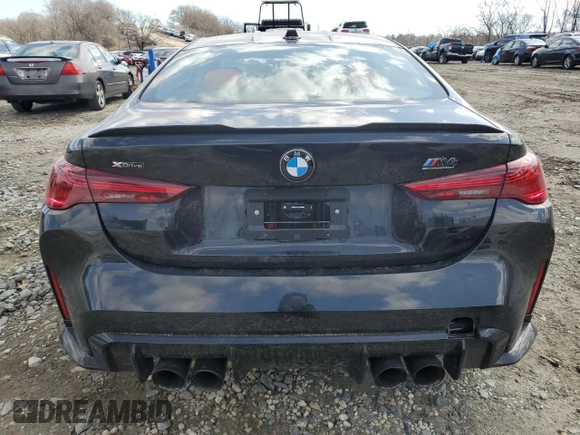 2025 BMW M4 Competition xDrive z VIN WBS33HK02SCU00054, wystawiony jako Copart lot #47260555 z przebiegiem 3 709 mil mil oraz Szkoda całkowita • Salvage title. Historia ofert i sprzedaży dostępna na DreamBid. Obrazek 6.