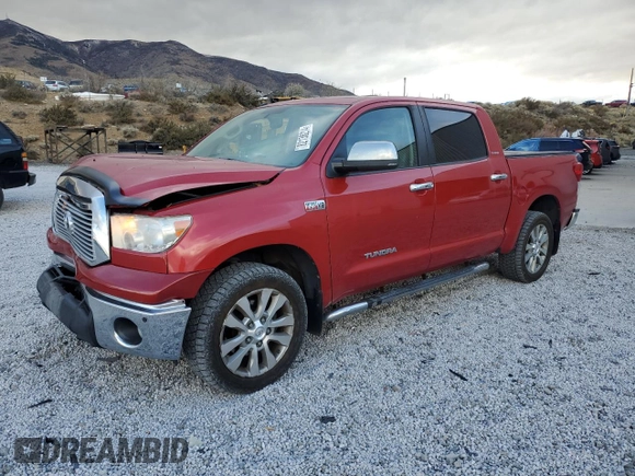 2012 Toyota Tundra 4WD Truck LTD with VIN 5TFHY5F12CX215285, listed as a Copart auction lot 82138214 with 175,477 mi miles and Salvage Title. Bid and sale history available at carsss.com. Image 1.