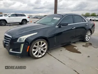 2016 Cadillac CTS Premium Collection RWD with VIN 1G6AT5SS4G0158412, listed as a Copart auction lot 51190335 with 115,313 mi miles and Clean title. Bid and sale history available at DreamBid. Image 1.