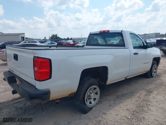 2018 Chevrolet Silverado 1500 Work Truck with VIN 1GCNCNEH8JZ134194, listed as a IAAI auction lot 40376580 with 155,003 mi miles. Bid and sale history available at carsss.com. Image 4.