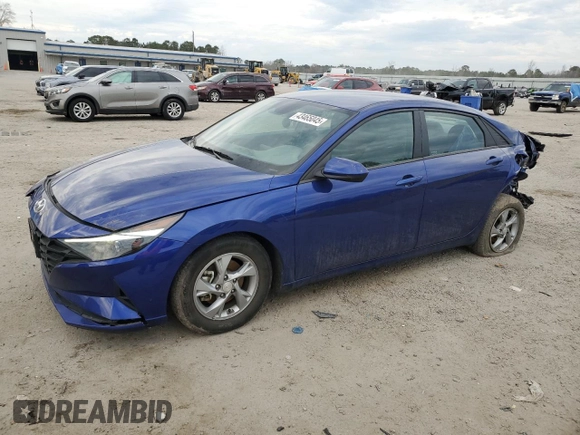 2023 Hyundai Elantra SE with VIN 5NPLL4AGXPH119534, listed as a Copart auction lot 43465045 with 68,128 mi miles and Salvage Title. Bid and sale history available at DreamBid. Image 1.
