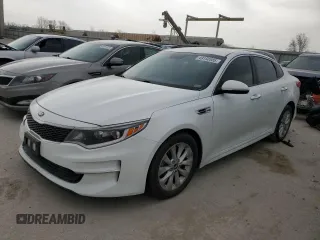 2016 Kia Optima LX with VIN 5XXGT4L30GG059139, listed as a Copart auction lot 49150585 with 120,898 mi miles and Salvage Title. Bid and sale history available at carsss.com. Image 1.
