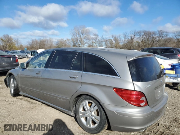 2006 Mercedes-Benz R 5.0L with VIN 4JGCB75E76A015128, listed as a Copart auction lot 81531444 with 160,104 mi miles and Salvage title. Bid and sale history available at DreamBid. Image 2.