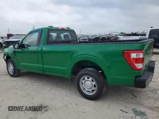 2022 Ford F-150 XL with VIN 1FTMF1CB3NKE30863, listed as a Copart auction lot 51765555 with 26,956 mi miles and Salvage Title. Bid and sale history available at carsss.com. Image 2.