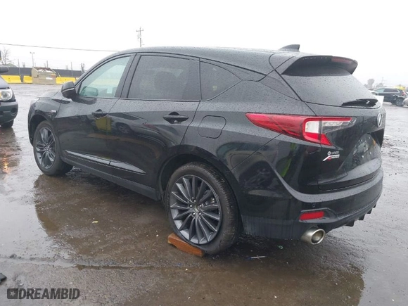 2023 Acura RDX w/A-Spec Package with VIN 5J8TC2H65PL011711, listed as a IAAI auction lot 41354679 with 20,432 mi miles. Bid and sale history available at carsss.com. Image 3.