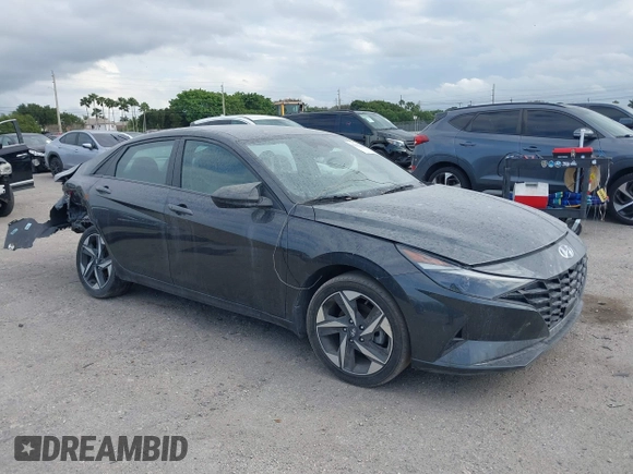 2023 Hyundai Elantra SEL with VIN 5NPLS4AG6PH112289, listed as a IAAI auction lot 41611466 with 56,084 mi miles and . Bid and sale history available at DreamBid. Image 1.