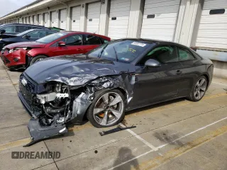 2020 Audi A5 Premium Plus z VIN WAUTNAF58LA005496, wystawiony jako Copart lot #54082774 z przebiegiem 71 469 mil mil oraz Szkoda całkowita • Salvage title. Historia ofert i sprzedaży dostępna na DreamBid. Obrazek 1.