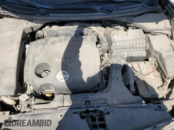 2010 Nissan Maxima SV with VIN 1N4AA5AP7AC858212, listed as a Copart auction lot 58615705 with Not provided miles and Clean title. Bid and sale history available at DreamBid. Image 11.