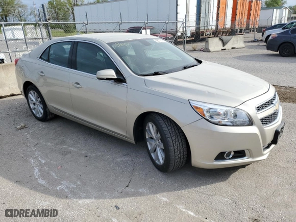 2013 Chevrolet Malibu LT with VIN 1G11E5SA5DF228760, listed as a Copart auction lot 49577344 with 104,386 mi miles and Salvage Title. Bid and sale history available at carsss.com. Image 4.