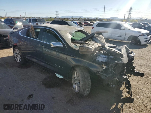 2018 Chevrolet Impala LT z VIN 1G1105S36JU107954, wystawiony jako Copart lot #54429925 z przebiegiem Nie podano mil oraz Szkoda całkowita • Salvage title. Historia ofert i sprzedaży dostępna na DreamBid. Obrazek 4.
