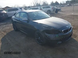 2017 BMW 2 Series M240i with VIN WBA2G1C3XHV639479, listed as a IAAI auction lot 41844865 with 61,524 mi miles. Bid and sale history available at carsss.com. Image 1.