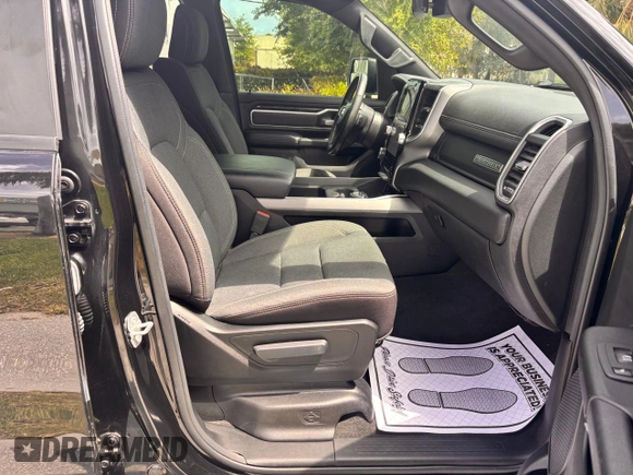 2022 Ram 1500 Big Horn with VIN 1C6RRFFG6NN283316, listed as a Copart auction lot 53666025 with 40,958 mi miles and Salvage Title. Bid and sale history available at carsss.com. Image 5.
