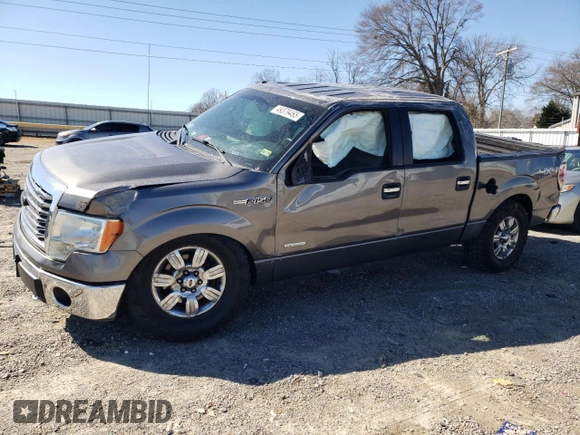 2011 Ford F-150 XLT with VIN 1FTFW1ET9BFC88005, listed as a Copart auction lot 49379465 with 154,459 mi miles and Salvage Title. Bid and sale history available at carsss.com. Image 1.