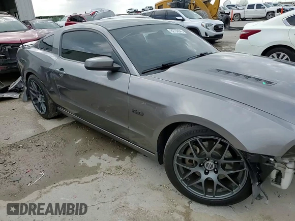 2014 Ford Mustang GT with VIN 1ZVBP8CF0E5253460, listed as a Copart auction lot 62730545 with 108,225 mi miles and Salvage title. Bid and sale history available at DreamBid. Image 14.