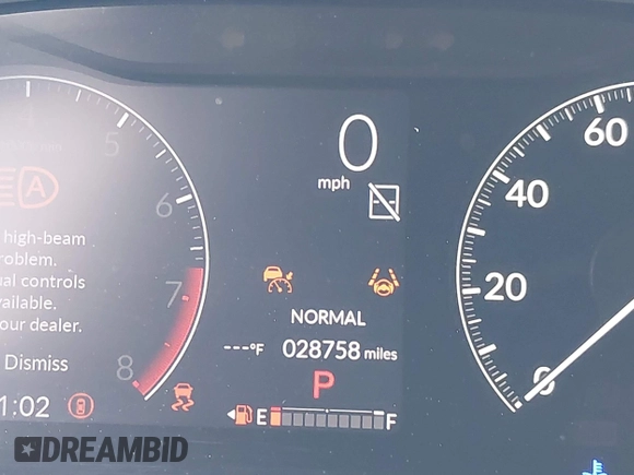 2023 Honda HR-V EX-L with VIN 3CZRZ1H77PM724631, listed as a IAAI auction lot 42453591 with 28,758 mi miles and . Bid and sale history available at DreamBid. Image 15.