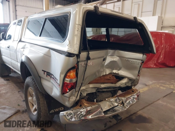 2003 Toyota Tacoma with VIN 5TEWN72N63Z262770, listed as a IAAI auction lot 41599128 with 329,377 mi miles. Bid and sale history available at carsss.com. Image 6.